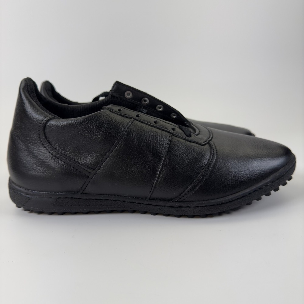 Vtg Comanche Baseball Referee Official Shoes Men 9 M Black Field 1990s USA NOS